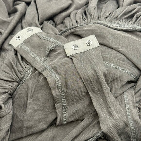 🆕 RAT & BOA 🧿 NWOT Lui Sheer Mesh Long Sleeve Mini Dress, Black - Sz L - Picture 15 of 16